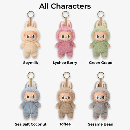 Pop Mart Labubu The Monsters Exciting Macaron Vinyl Face Plush Pendant (Complete Standard Set of 6 Characters) Fashion Collectible Toy for Unisex Kids GS Youth Baby Toddler Adult Womens Hypebeast - AVBL MRKT (1)