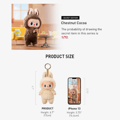 Pop Mart Labubu The Monsters Exciting Macaron Vinyl Face Plush Pendant (Sealed Case of 6 Blind Boxes) Fashion Collectible Toy for Unisex Kids GS Youth Baby Toddler Adult Womens Hypebeast - AVBL MRKT (5)