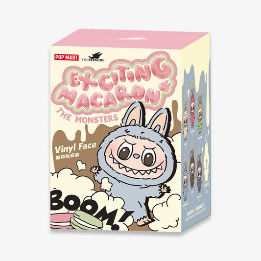 Pop Mart Labubu The Monsters Exciting Macaron Vinyl Face Plush Pendant (Single Blind Box) - AVBL MRKT (1)