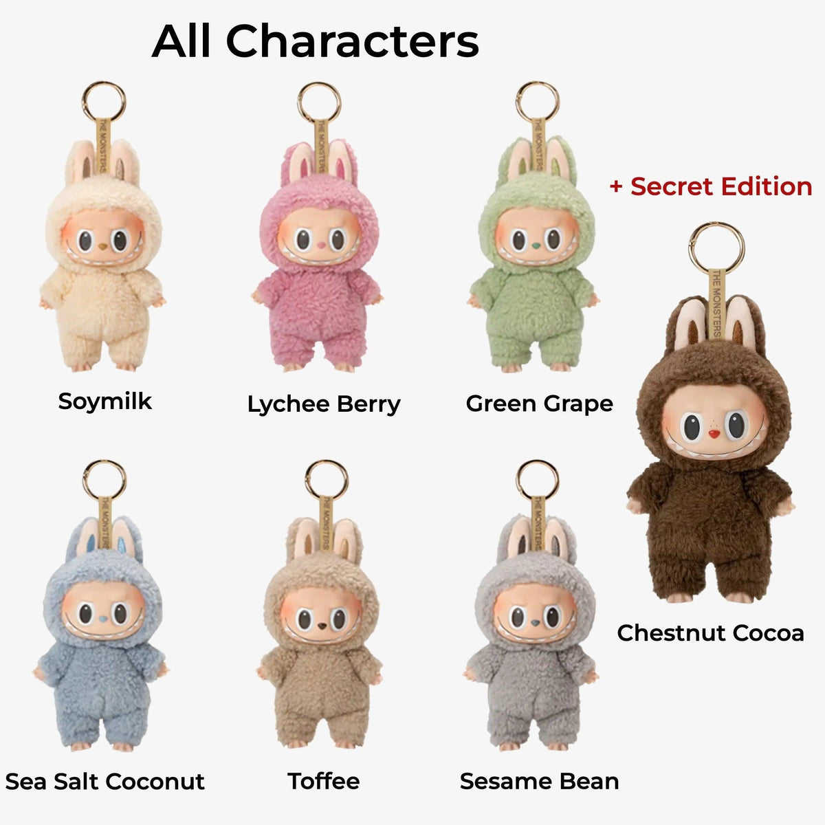 Pop Mart Labubu The Monsters Exciting Macaron Vinyl Face Plush Pendant (Single Blind Box) - AVBL MRKT (2)