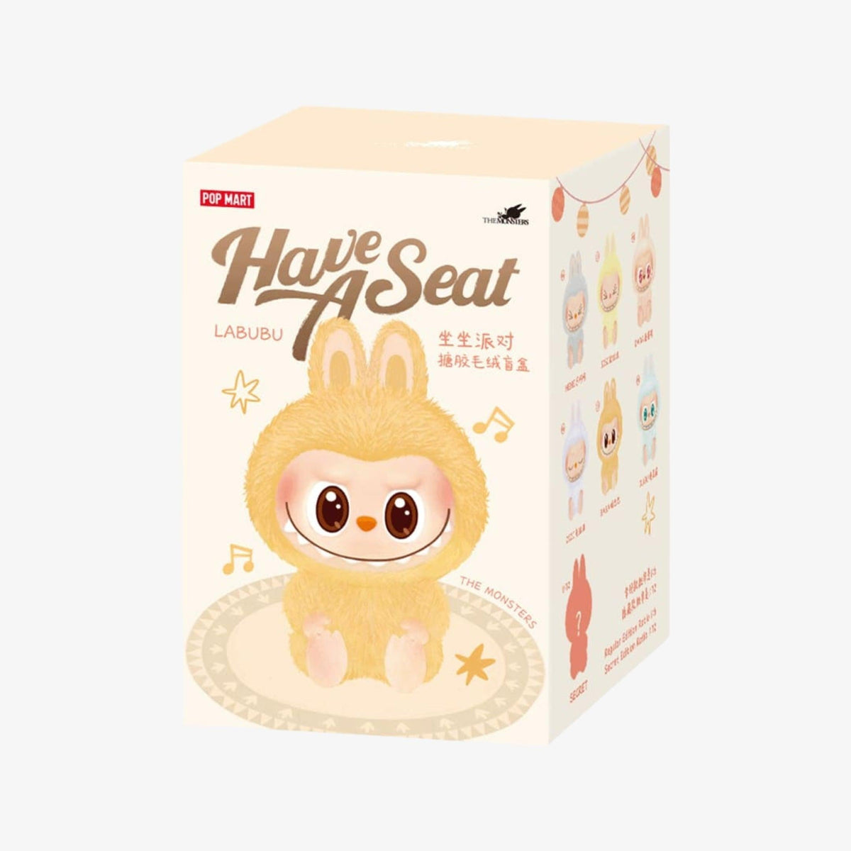 Pop Mart Labubu The Monsters Have a Seat Vinyl Face Plush Pendant (Single Blind Box) - AVBL MRKT (1)