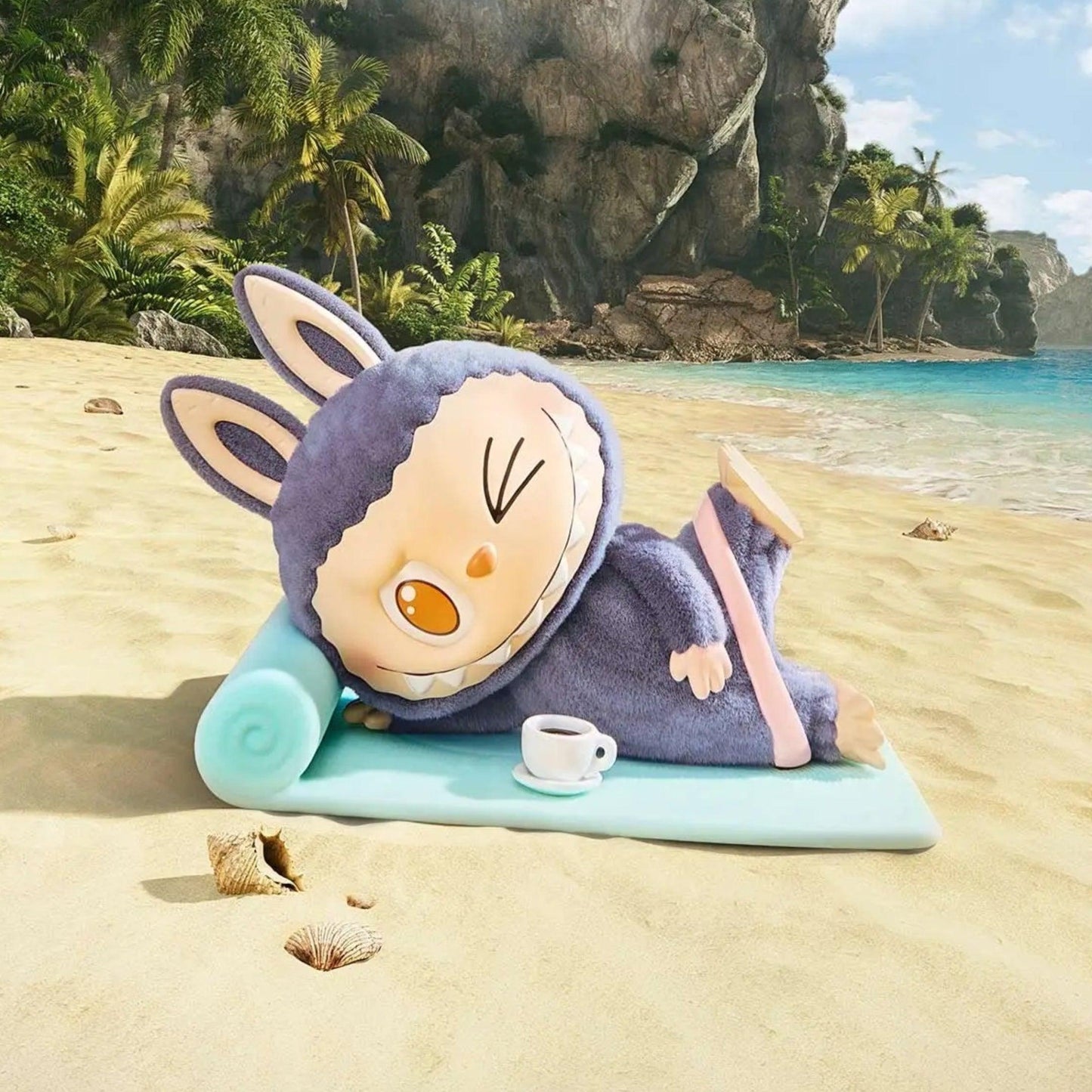 Pop Mart Labubu The Monsters Lazy Yoga Series Vinyl Figure (Sealed Case of 10 Blind Boxes) Fashion Collectible Toy for Unisex Kids GS Youth Baby Toddler Adult Womens Hypebeast - AVBL MRKT (25)