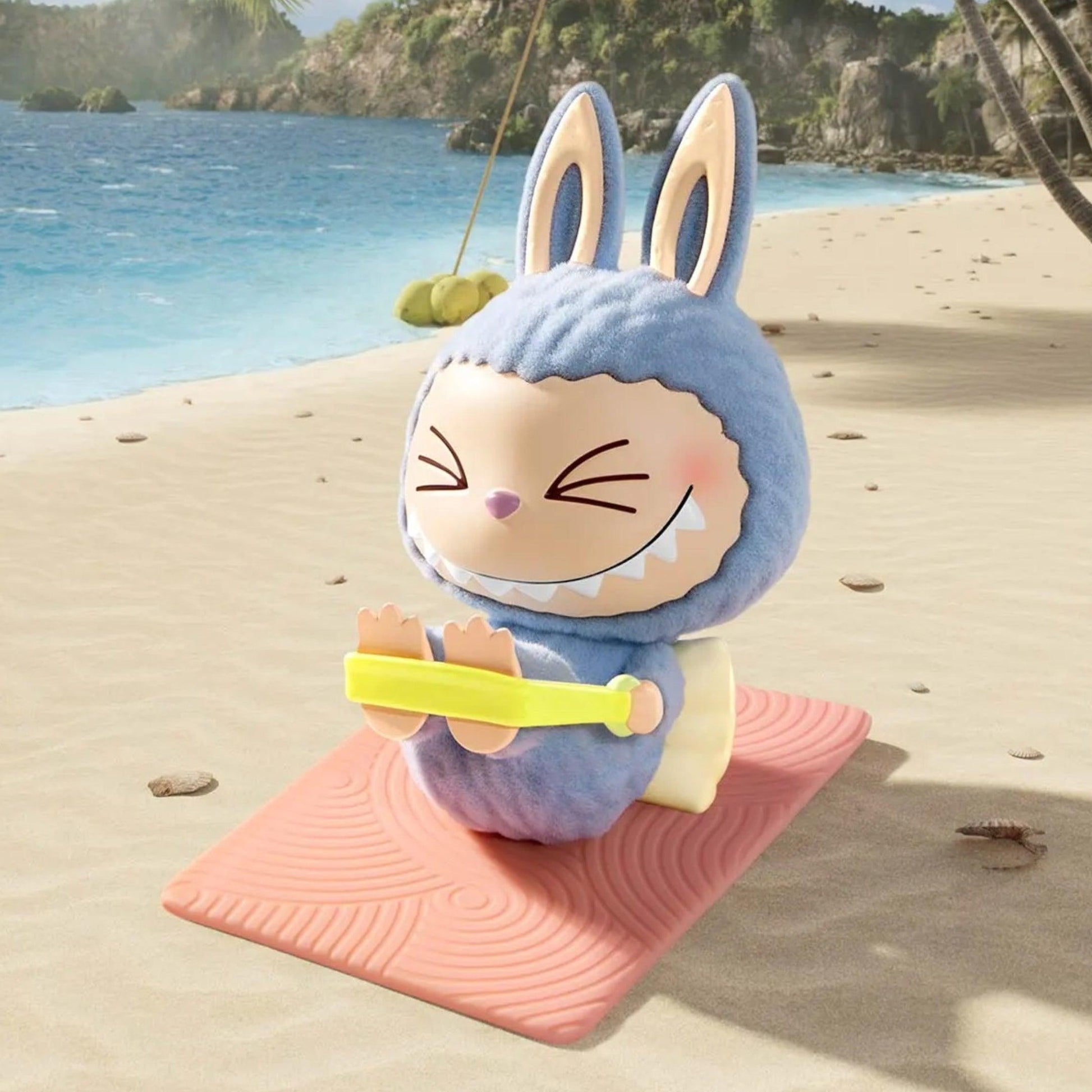 Pop Mart Labubu The Monsters Lazy Yoga Series Vinyl Figure (Single Blind Box) Fashion Collectible Toy for Unisex Kids GS Youth Baby Toddler Adult Womens Hypebeast - AVBL MRKT (19)