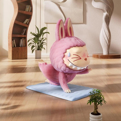 Pop Mart Labubu The Monsters Lazy Yoga Series Vinyl Figure (Single Blind Box) Fashion Collectible Toy for Unisex Kids GS Youth Baby Toddler Adult Womens Hypebeast - AVBL MRKT (20)