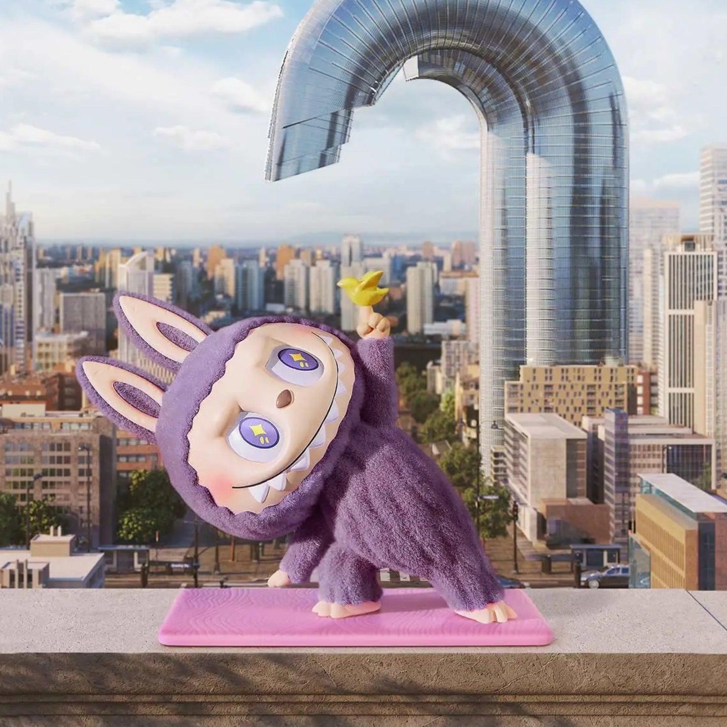 Pop Mart Labubu The Monsters Lazy Yoga Series Vinyl Figure (Single Blind Box) Fashion Collectible Toy for Unisex Kids GS Youth Baby Toddler Adult Womens Hypebeast - AVBL MRKT (24)