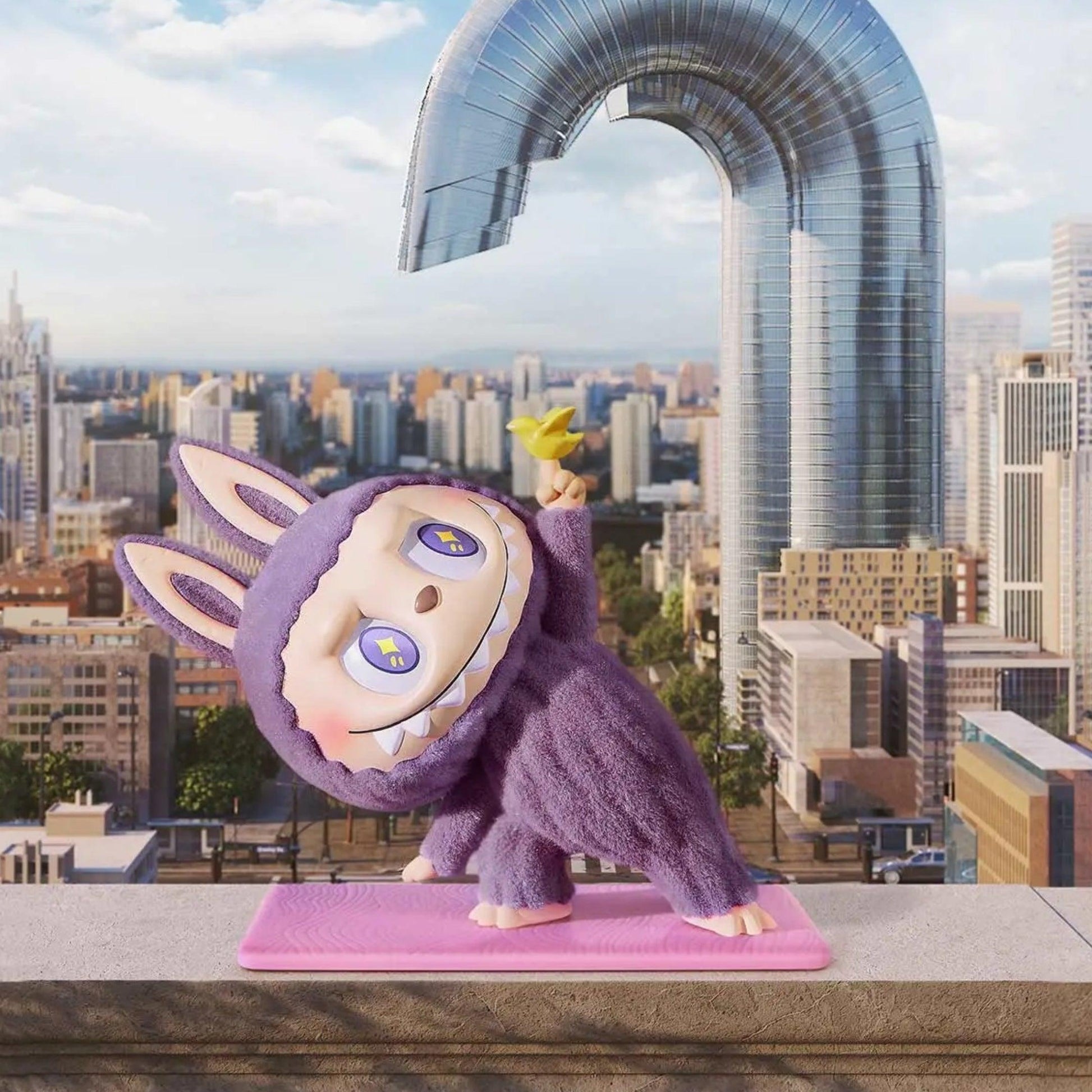 Pop Mart Labubu The Monsters Lazy Yoga Series Vinyl Figure (Single Blind Box) Fashion Collectible Toy for Unisex Kids GS Youth Baby Toddler Adult Womens Hypebeast - AVBL MRKT (24)