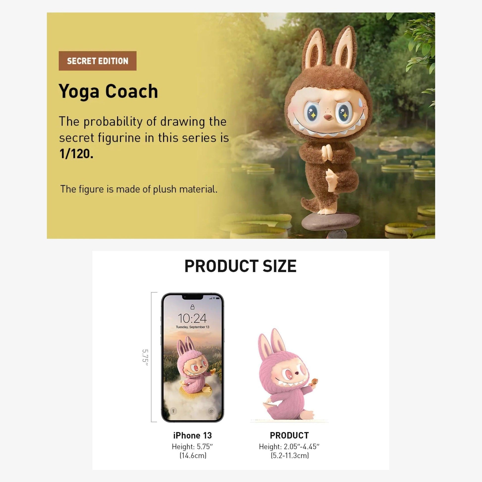 Pop Mart Labubu The Monsters Lazy Yoga Series Vinyl Figure (Single Blind Box) Fashion Collectible Toy for Unisex Kids GS Youth Baby Toddler Adult Womens Hypebeast - AVBL MRKT (5)