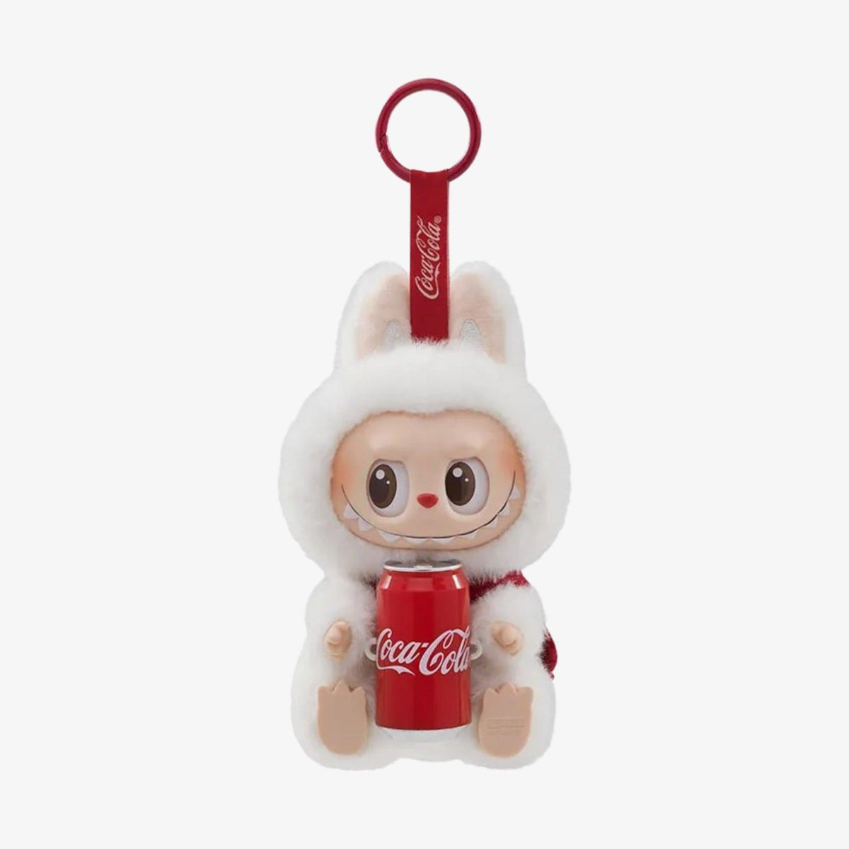 Pop Mart Labubu The Monsters x Coca-Cola 'Happy Factor' Vinyl Face Plush Pendant - AVBL MRKT (1)