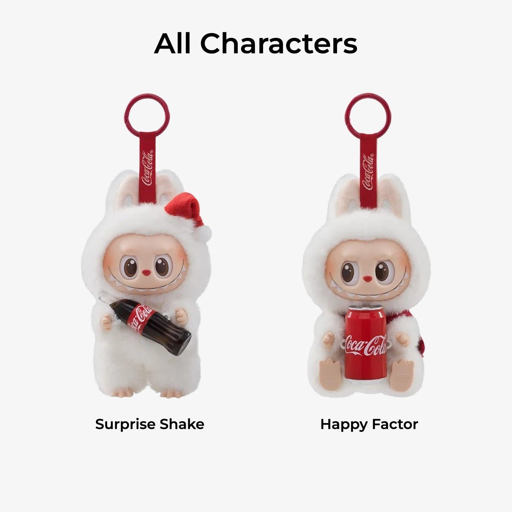 Pop Mart Labubu The Monsters x Coca-Cola Vinyl Face Plush Pendant (Complete Standard Set of 2 Characters) Fashion Collectible Toy for Unisex Kids GS Youth Baby Toddler Adult Womens Hypebeast - AVBL MRKT (1)