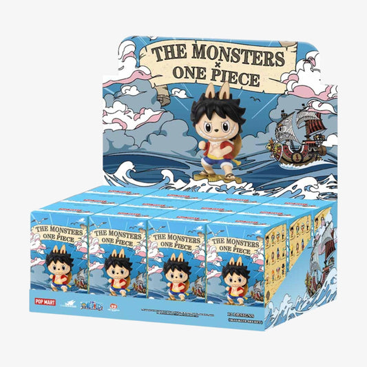 Pop Mart Labubu The Monsters x One Piece Series Vinyl Figure (Sealed Case of 12 Blind Boxes) Fashion Collectible Toy for Unisex Kids GS Youth Baby Toddler Adult Womens Hypebeast - AVBL MRKT (1)
