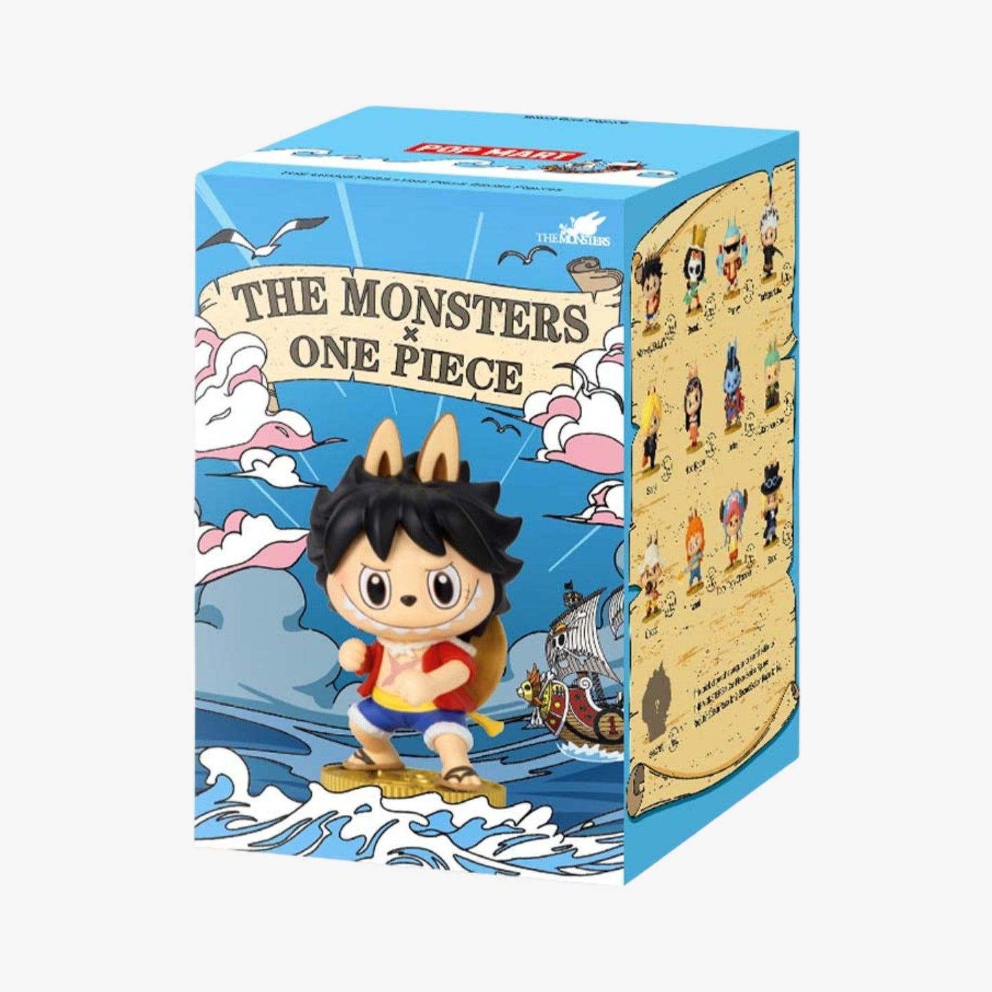 Pop Mart Labubu The Monsters x One Piece Series Vinyl Figure (Sealed Case of 12 Blind Boxes) Fashion Collectible Toy for Unisex Kids GS Youth Baby Toddler Adult Womens Hypebeast - AVBL MRKT (2)