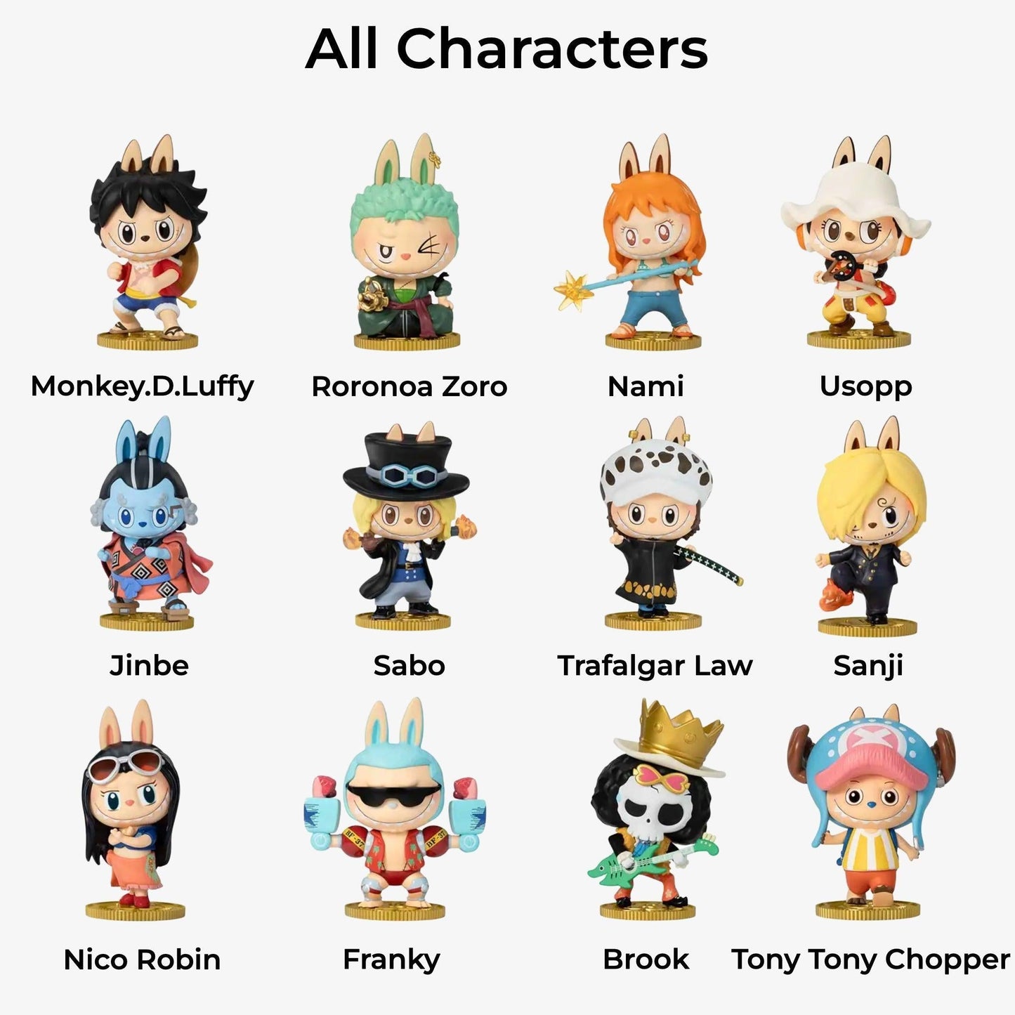 Pop Mart Labubu The Monsters x One Piece Series Vinyl Figure (Sealed Case of 12 Blind Boxes) Fashion Collectible Toy for Unisex Kids GS Youth Baby Toddler Adult Womens Hypebeast - AVBL MRKT (4)