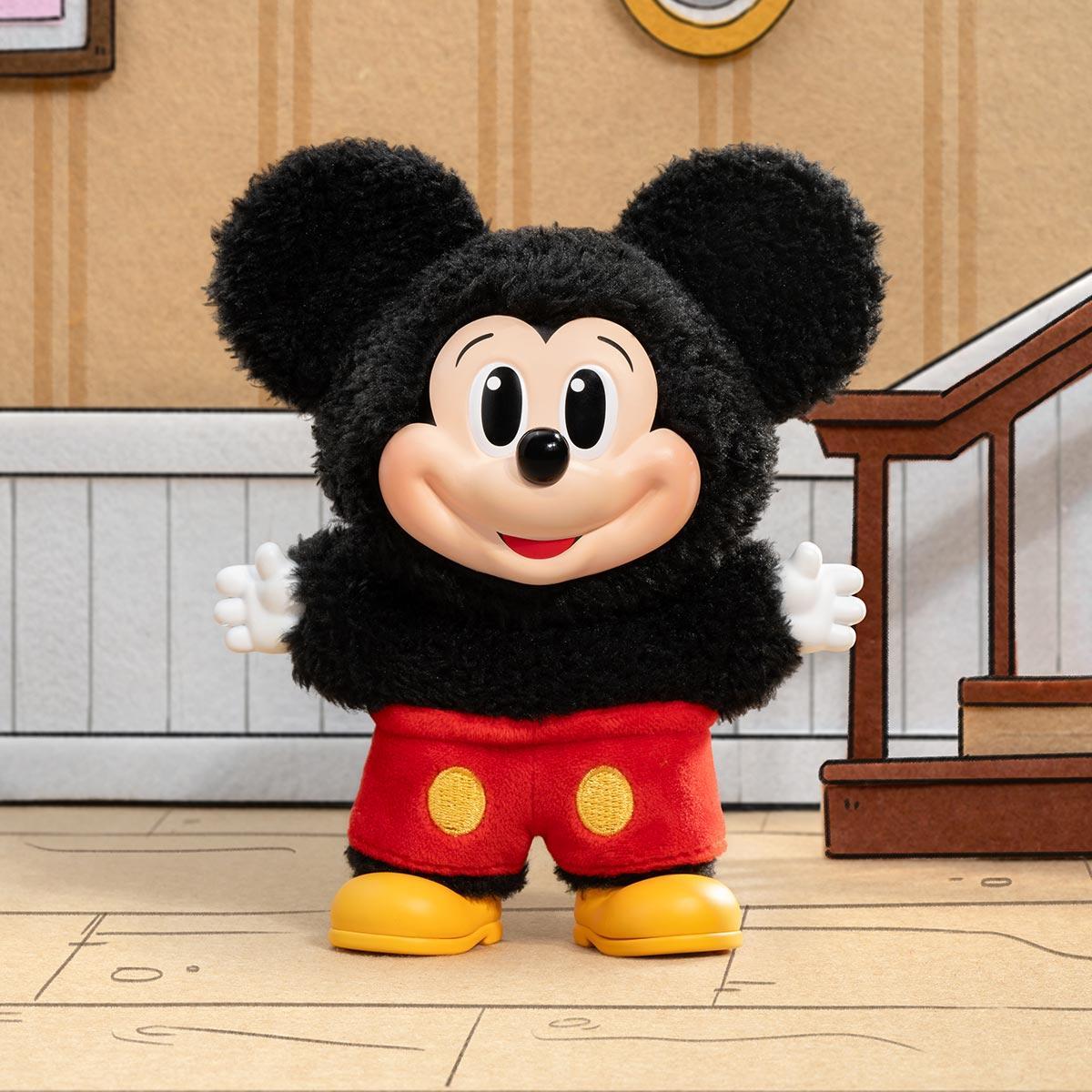 Pop Mart x Disney Mickey Family Cute Together Series Vinyl Face Plush Keychain (Single Blind Box) - AVBL MRKT (16)