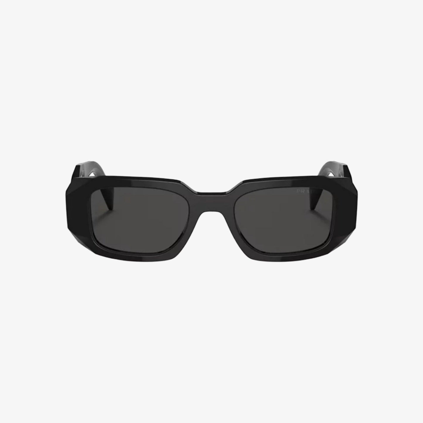 Prada Symbole Sunglasses Black (Slate Grey Lenses) [SPR17W-E1AB-F05S0-C-049] Luxury Designer Shades Eyewear for Unisex Adult Mens Womens Kids GS Youth Hypebeast - AVBL MRKT (2)