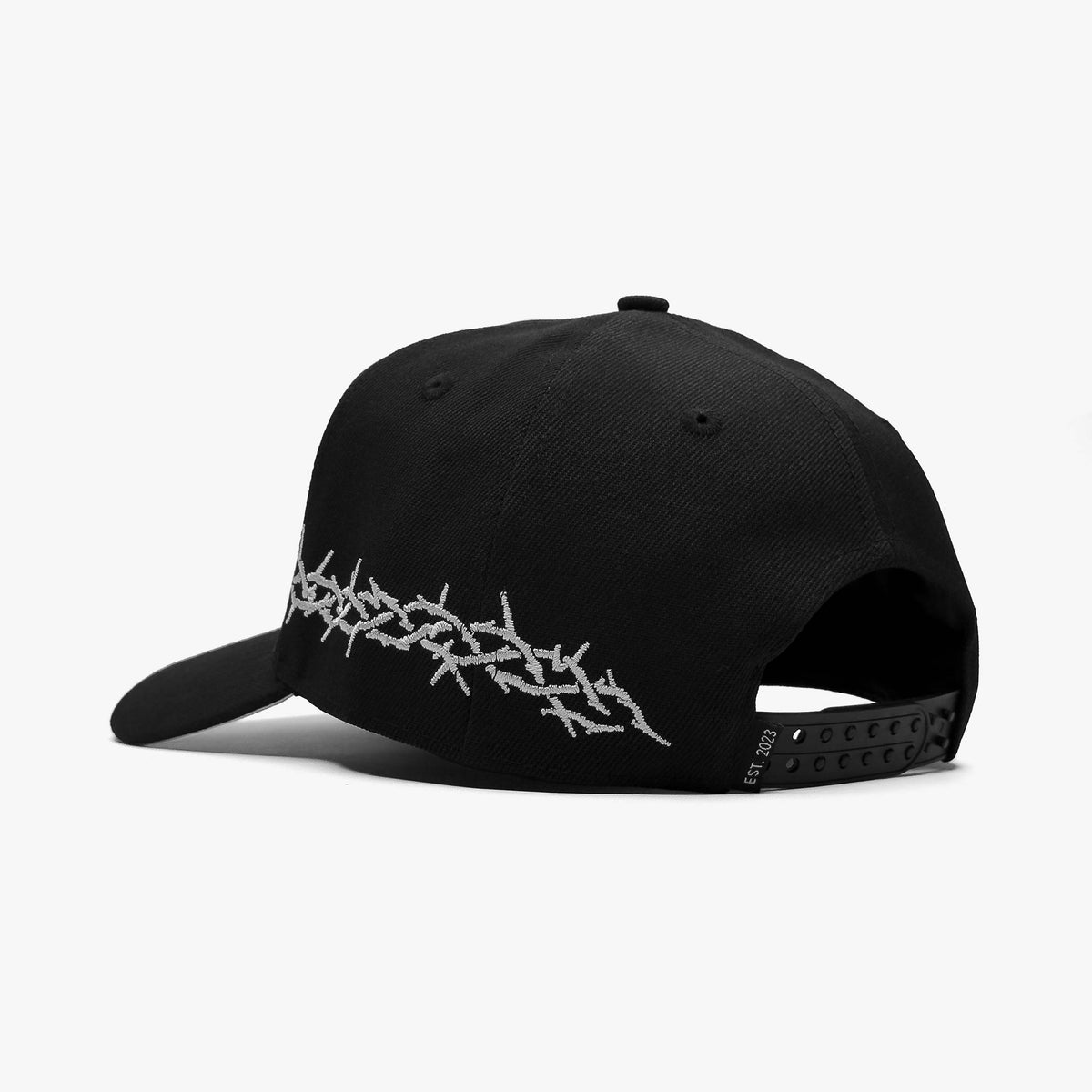 Prestige Collection “A” THORNS SNAPBACK - BLACK EDITION - AVBL MRKT (4)