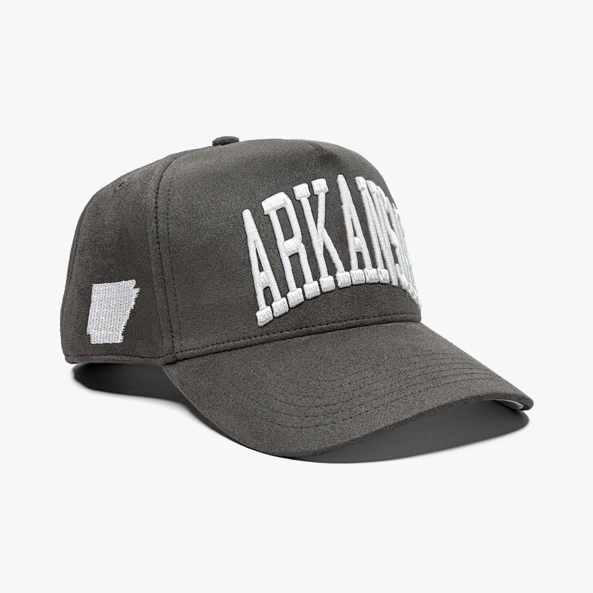 Prestige Collection ARKANSAS SNAPBACK - CHARCOAL SUEDE EDITION - AVBL MRKT (1)