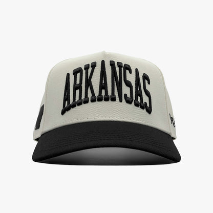 Prestige Collection ARKANSAS SNAPBACK - OFF WHITE EDITION - AVBL MRKT (3)