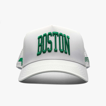 Prestige Collection BOSTON PERFORMANCE SNAPBACK - WHITE/GREEN EDITION (LIMITED) - AVBL MRKT (3)