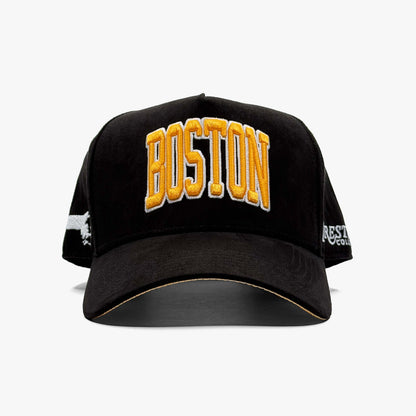 Prestige Collection BOSTON SNAPBACK - BLACK/YELLOW EDITION (LIMITED) - AVBL MRKT (2)
