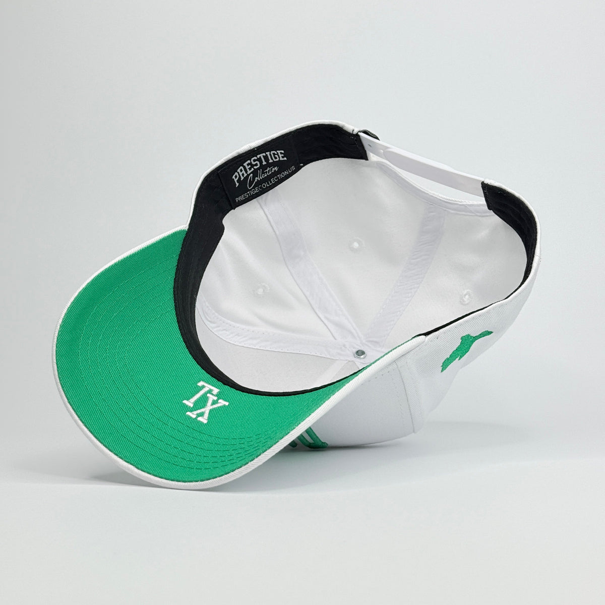 Prestige Collection DALLAS SNAPBACK - WHITE/GREEN EDITION (LIMITED) - AVBL MRKT (4)