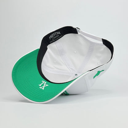 Prestige Collection DALLAS SNAPBACK - WHITE/GREEN EDITION (LIMITED) - AVBL MRKT (4)