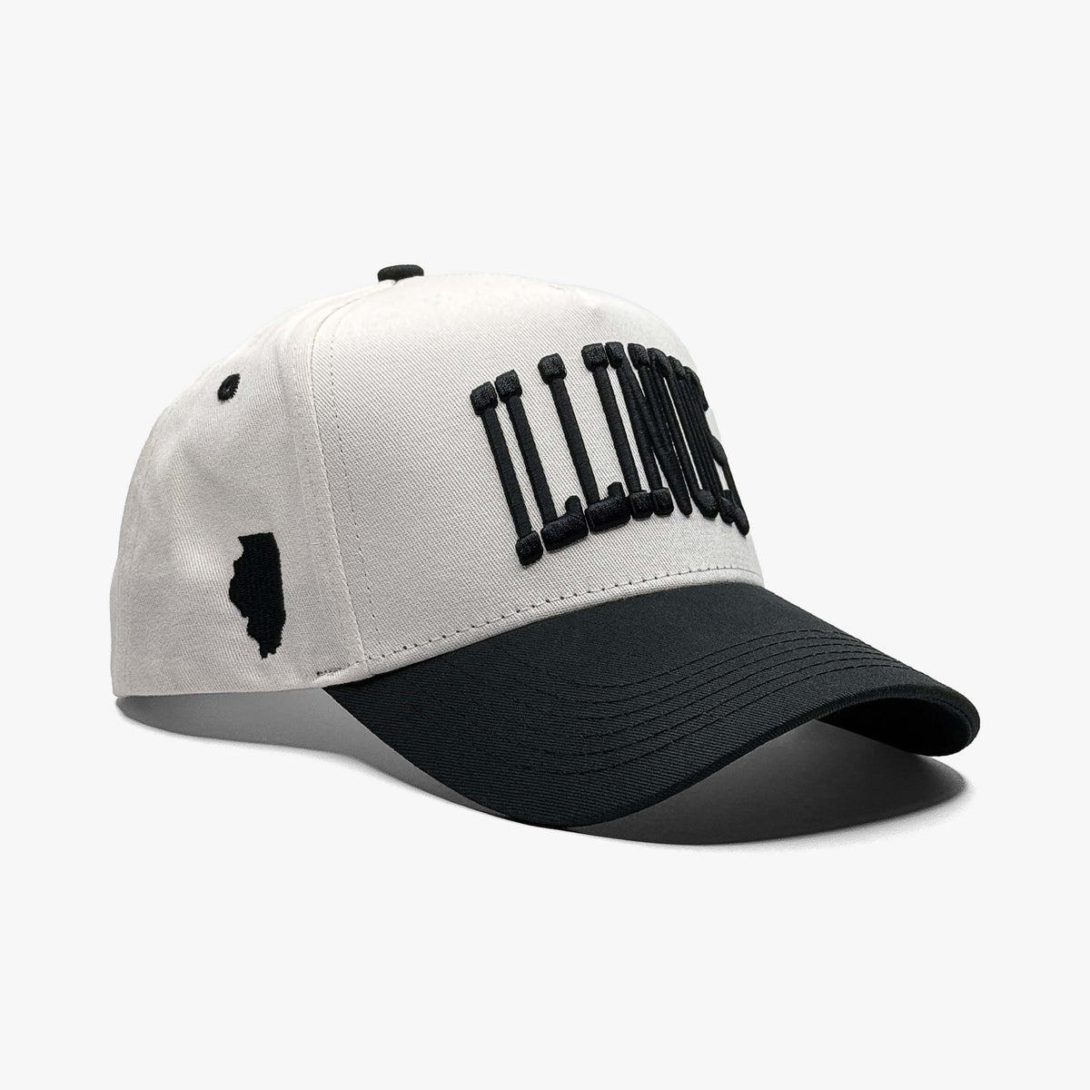 Prestige Collection ILLINOIS SNAPBACK - OFF WHITE EDITION - AVBL MRKT (1)