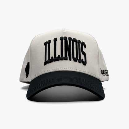Prestige Collection ILLINOIS SNAPBACK - OFF WHITE EDITION - AVBL MRKT (3)