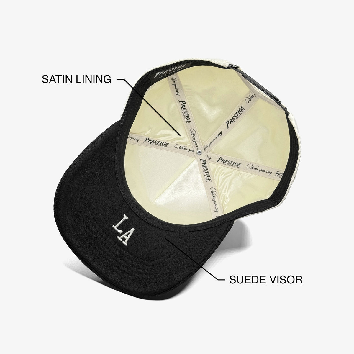 Prestige Collection LOUISIANA SNAPBACK - OFF WHITE EDITION - AVBL MRKT (2)