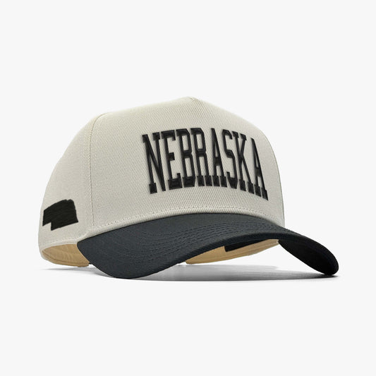 Prestige Collection NEBRASKA SNAPBACK - OFF WHITE EDITION - AVBL MRKT (1)