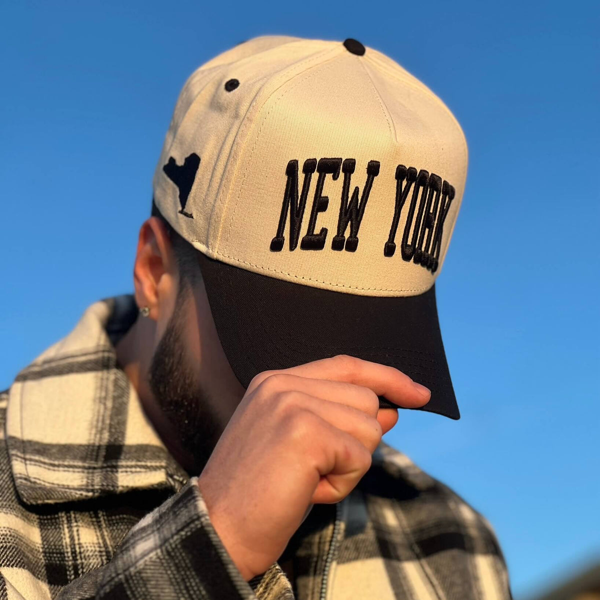 Prestige Collection NEW YORK SNAPBACK - OFF WHITE EDITION - AVBL MRKT (6)