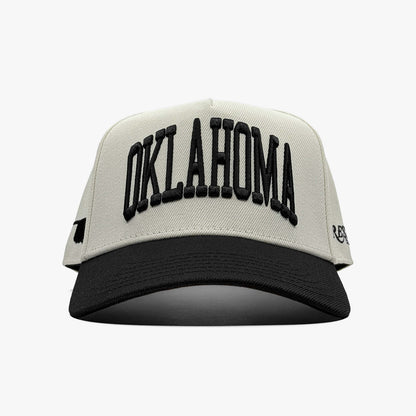 Prestige Collection OKLAHOMA SNAPBACK - OFF WHITE EDITION - AVBL MRKT (2)