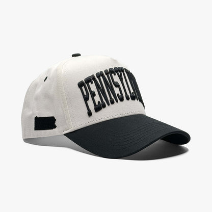 Prestige Collection PENNSYLVANIA SNAPBACK - OFF WHITE EDITION - AVBL MRKT (1)