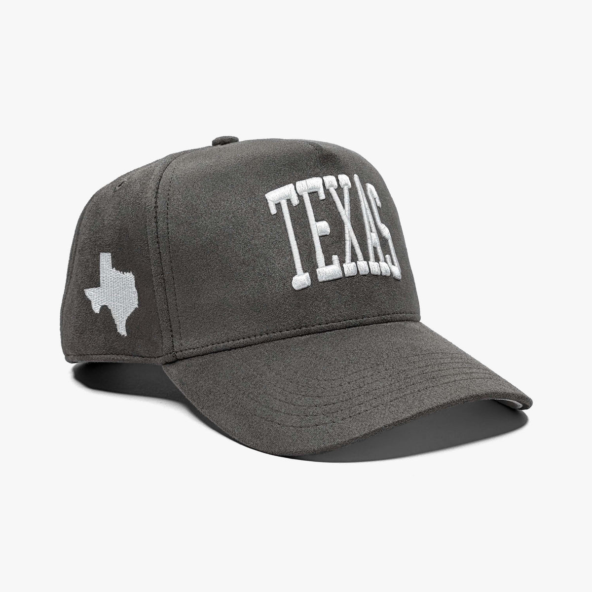 Prestige Collection TEXAS SNAPBACK - CHARCOAL SUEDE EDITION - AVBL MRKT (1)
