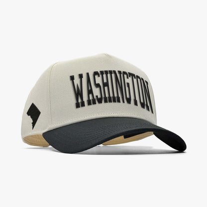 Prestige Collection WASHINGTON DC SNAPBACK - OFF WHITE EDITION - AVBL MRKT (1)