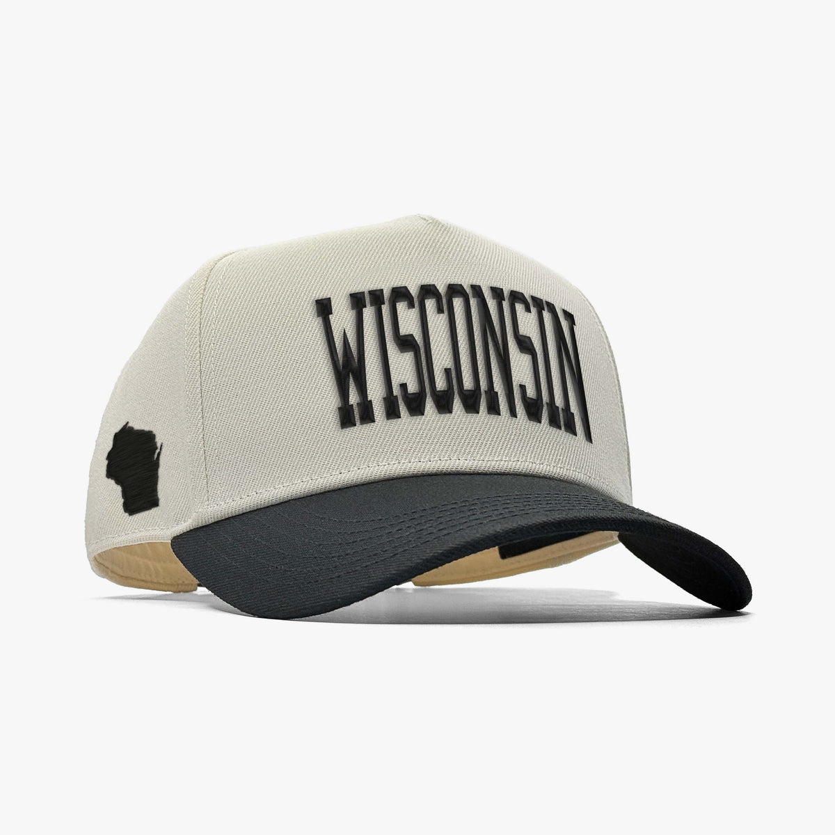 Prestige Collection WISCONSIN SNAPBACK - OFF WHITE EDITION - AVBL MRKT (1)