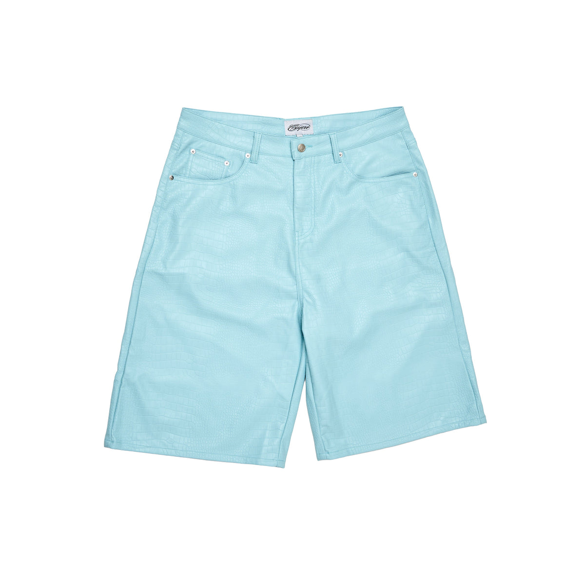 ProjectCapri CAPRI CROC LEATHER JORTS - AVBL MRKT (3)