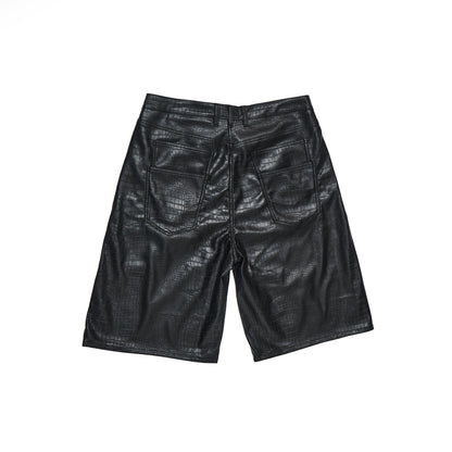 ProjectCapri CAPRI CROC LEATHER JORTS - AVBL MRKT (8)
