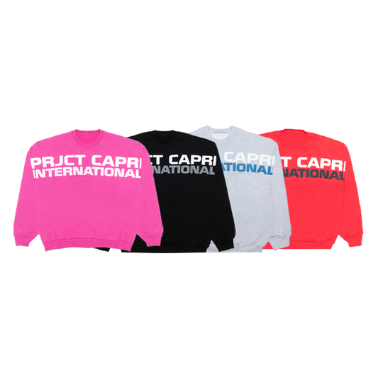 ProjectCapri "Capri International" Crewneck - AVBL MRKT (1)