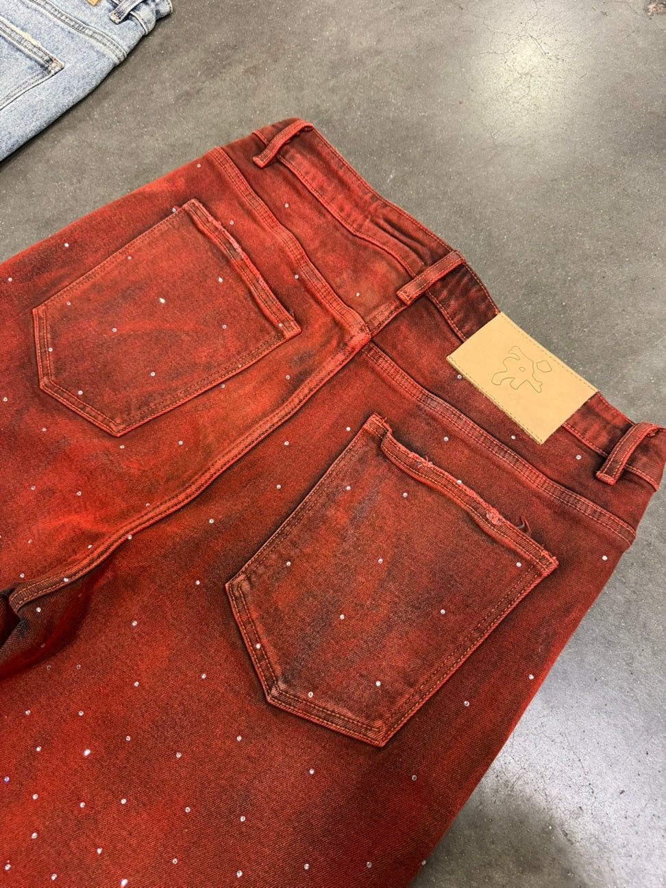 ProjectCapri "Capri" Rhinestone Denim - AVBL MRKT (2)