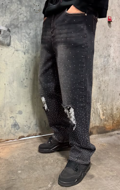ProjectCapri "Capri" Rhinestone Denim - AVBL MRKT (4)