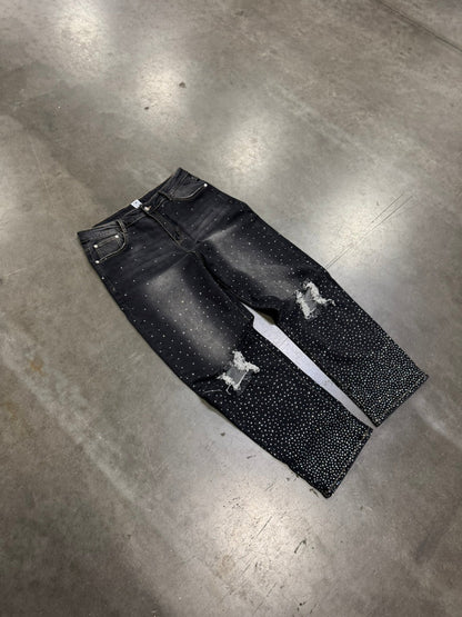 ProjectCapri "Capri" Rhinestone Denim - AVBL MRKT (6)