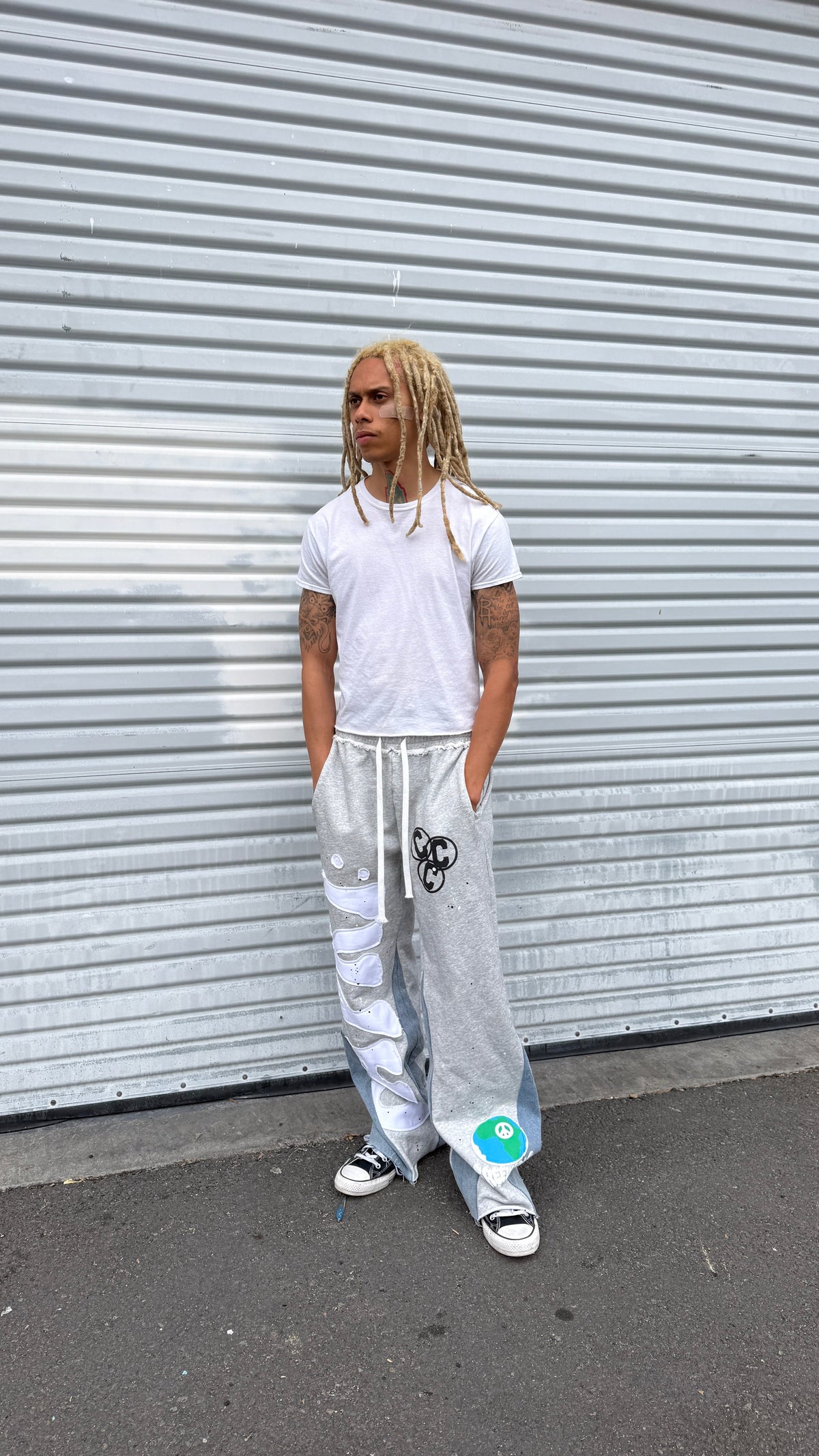 ProjectCapri DENIM FLARED SWEATS. - AVBL MRKT (6)