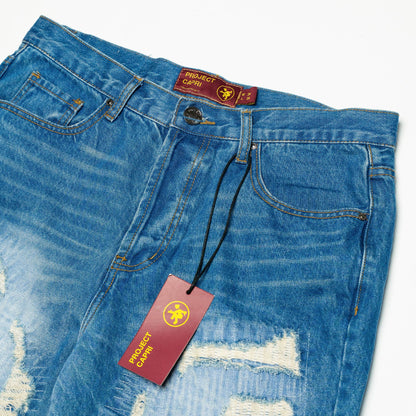 ProjectCapri DISTRESSED CAPRI JORTS - AVBL MRKT (9)