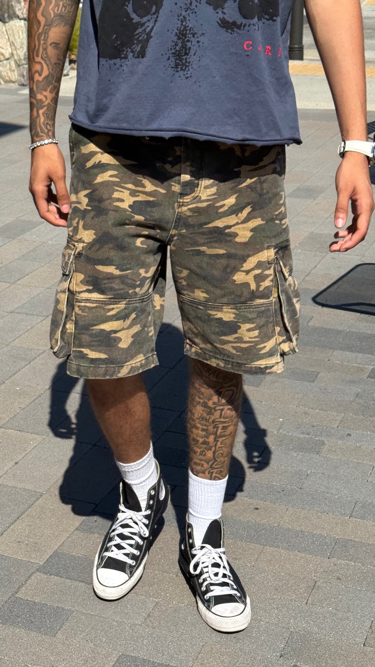 ProjectCapri PC Camo Shorts - AVBL MRKT (2)