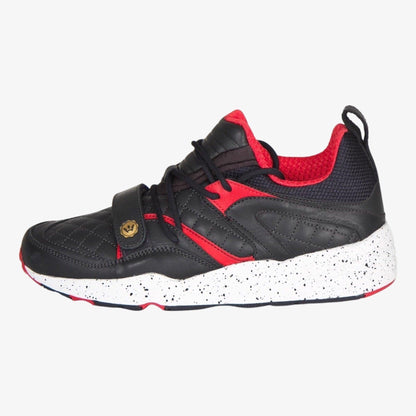 Puma x Kith x Ronnie Fieg x Highsnobiety Blaze Of Glory 'A Tale of Two Cities' (2015) [360322-01] Athletic Casual Fashion Running Sports Sneakers in Black / Red / White for Unisex Adult Mens - AVBL MRKT (2)