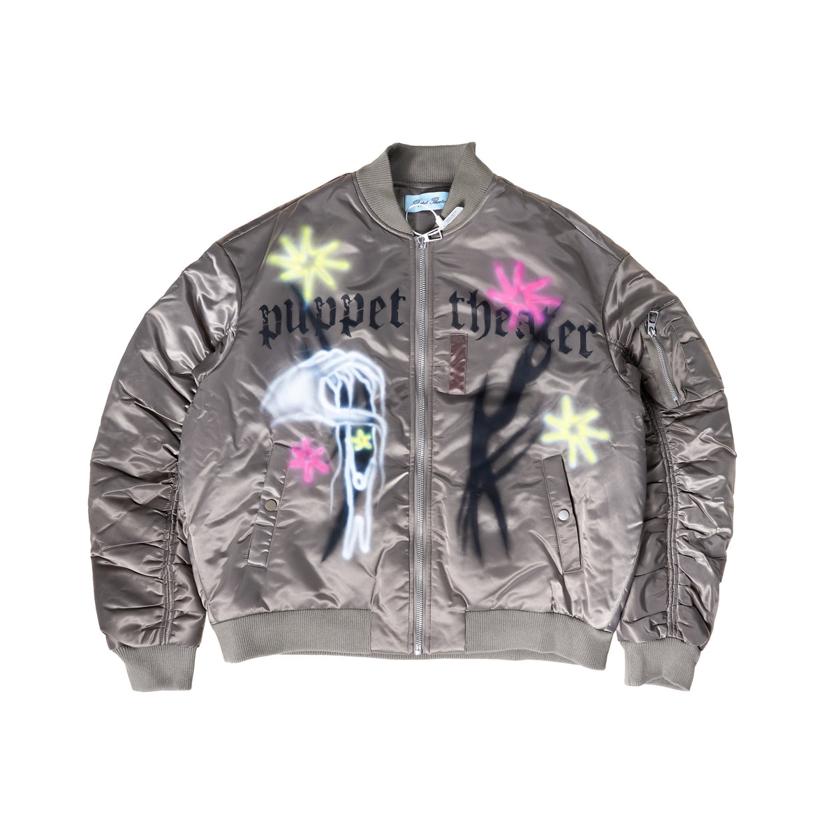 Puppet-Theater COMPLEXCON Exclusive Ruched Bomber - AVBL MRKT (1)