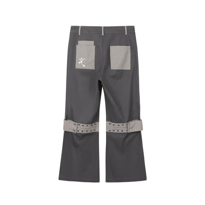Puppet-Theater Flared Bondage Work Trouser - AVBL MRKT (2)