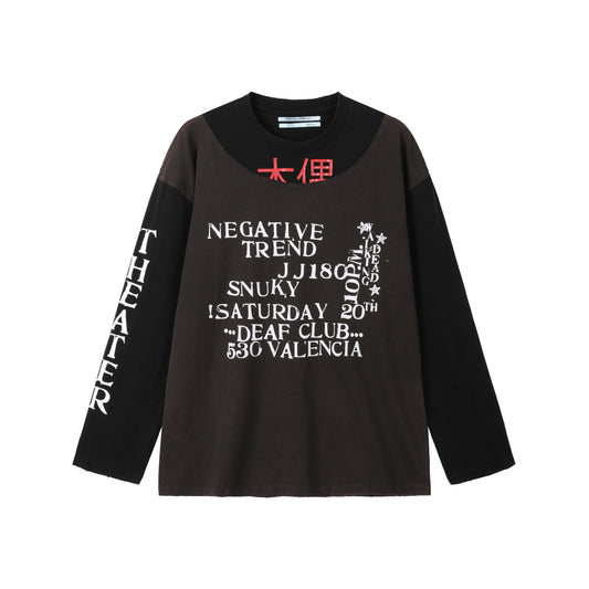 Puppet-Theater Hanzi Assemblage Longsleeve - AVBL MRKT (1)