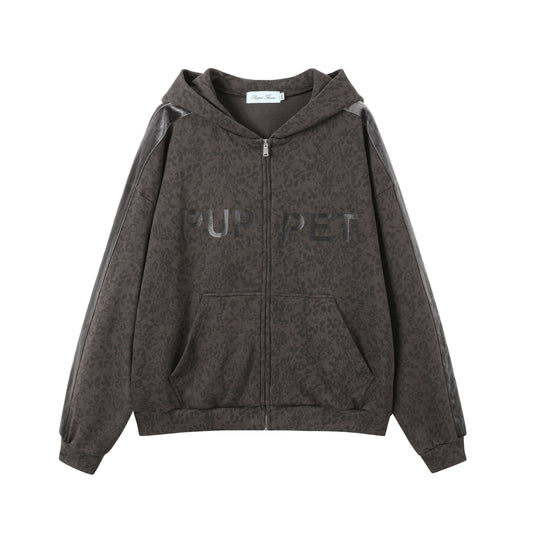Puppet-Theater Punk Wash Sweatsuit Hoodie - AVBL MRKT (1)