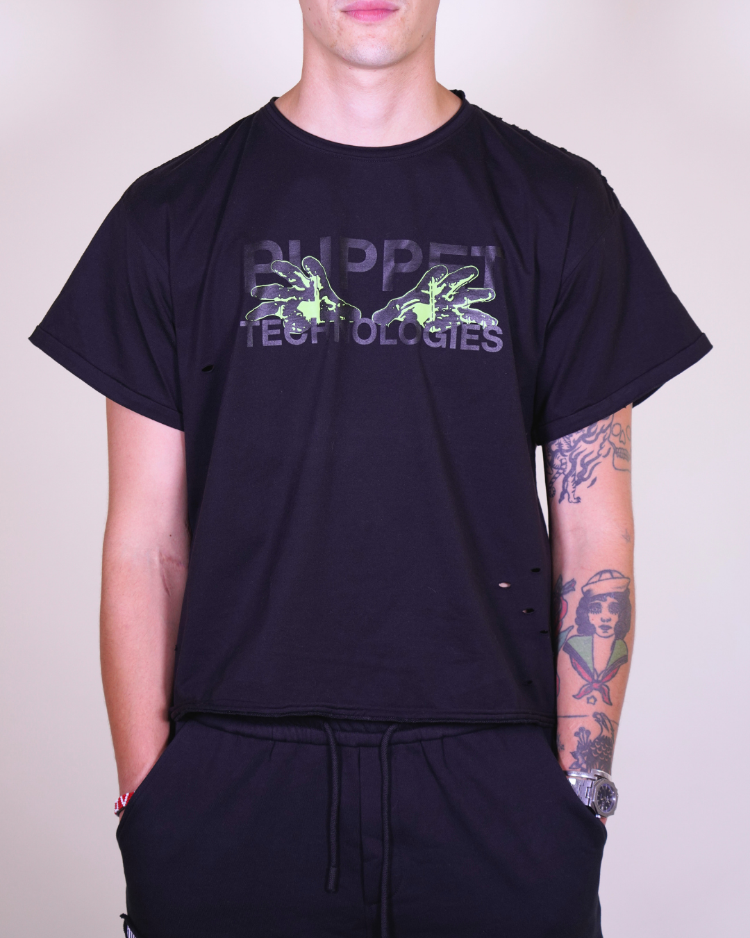 Puppet-Theater Puppet Technologies Punk Tee - AVBL MRKT (7)